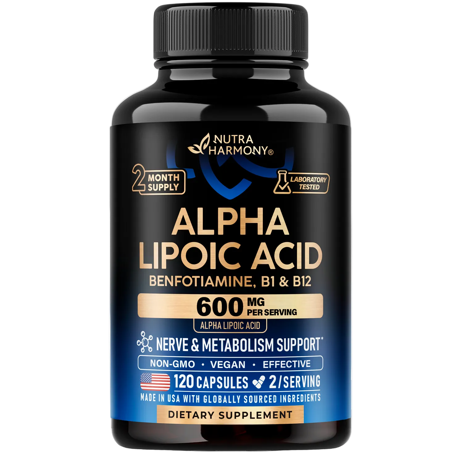 Alpha Lipoic Acid by NUTRAHARMONY