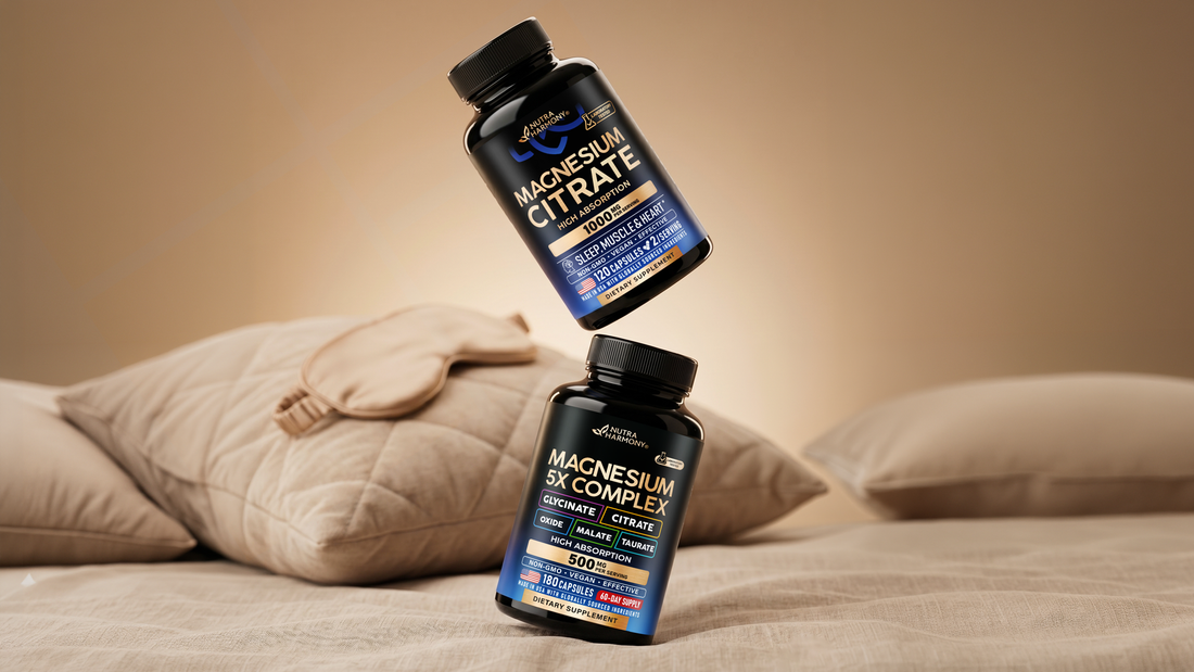 How Magnesium Works: NutraHarmony Magnesium Complex & Citrate Review