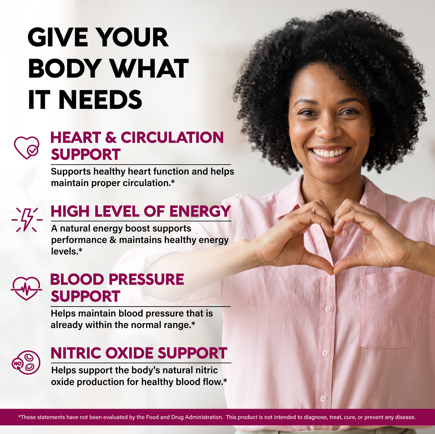 Beet Root Gummies 500mg - Blood Pressure Supplement - Sugar-Free, 60pcs