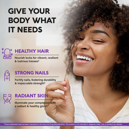Biotin Collagen & Keratin | Hair Skin & Nails Vitamins