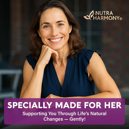 Menopause Supplement for Women with Dong Quai, Black Cohosh, Prebiotics & Probiotics