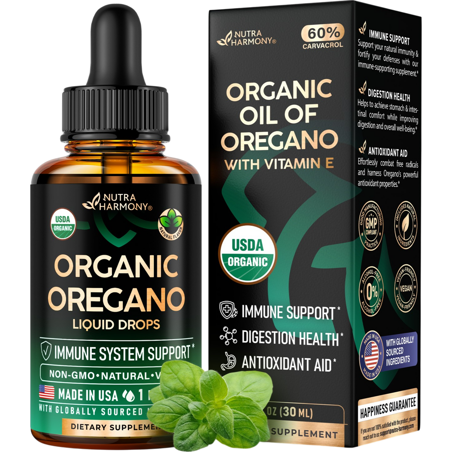USDA Organic Oregano Oil