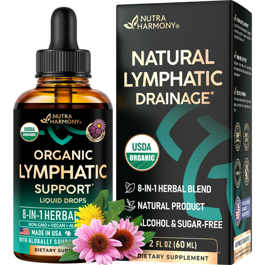 USDA Organic Lymphatic Drainage Drops