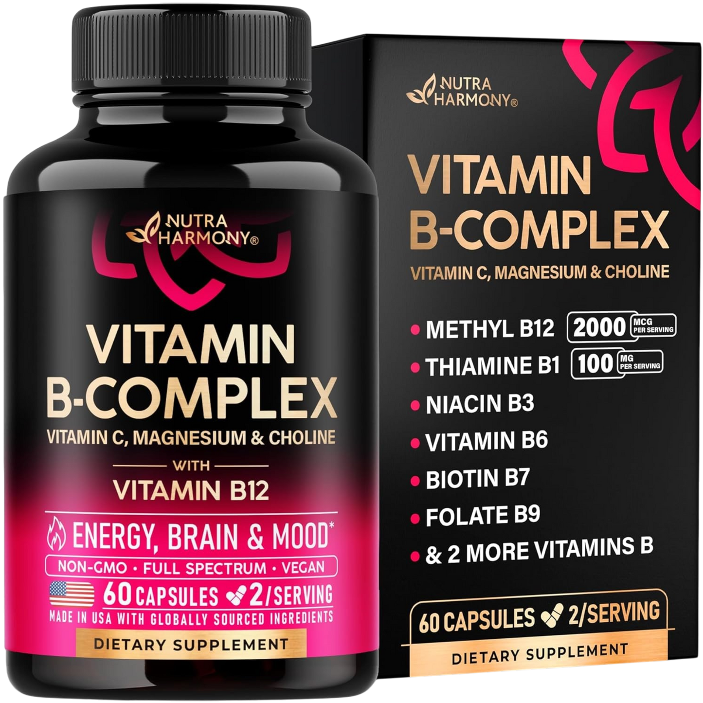 Vitamin B Complex for Men & Women
