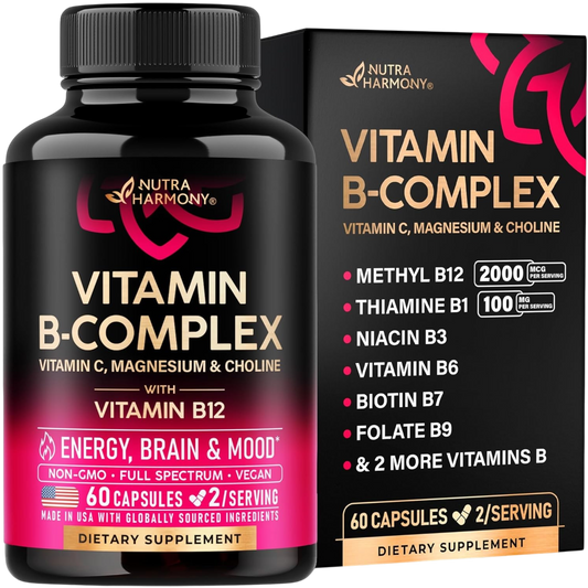 Vitamin B Complex for Men & Women
