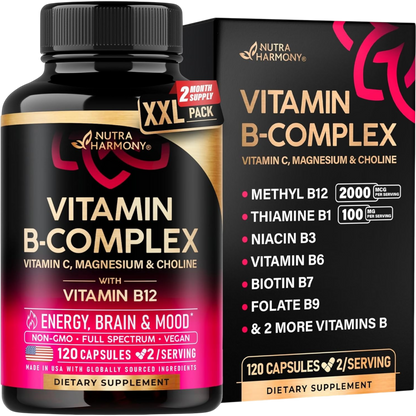 Vitamin B Complex for Men & Women