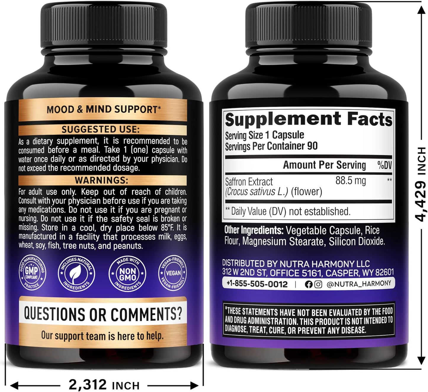 Saffron Extract Supplement