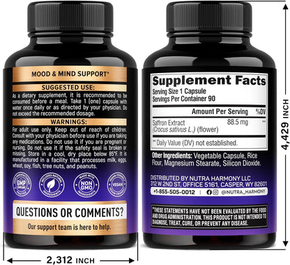 Saffron Extract Supplement