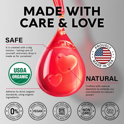 USDA Organic Vitamin B12 Liquid Drops at Methylcobalamin Form