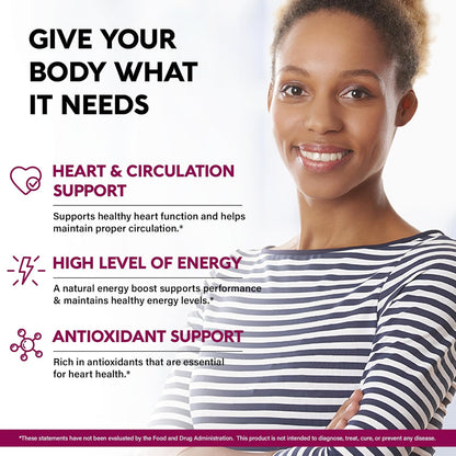 Beet Root 5-in-1 Complex Capsules for Heart & Circulation Support