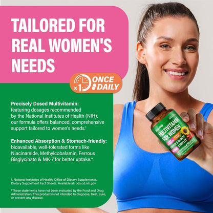 Multivitamin for Women: 47-in-1 Complex