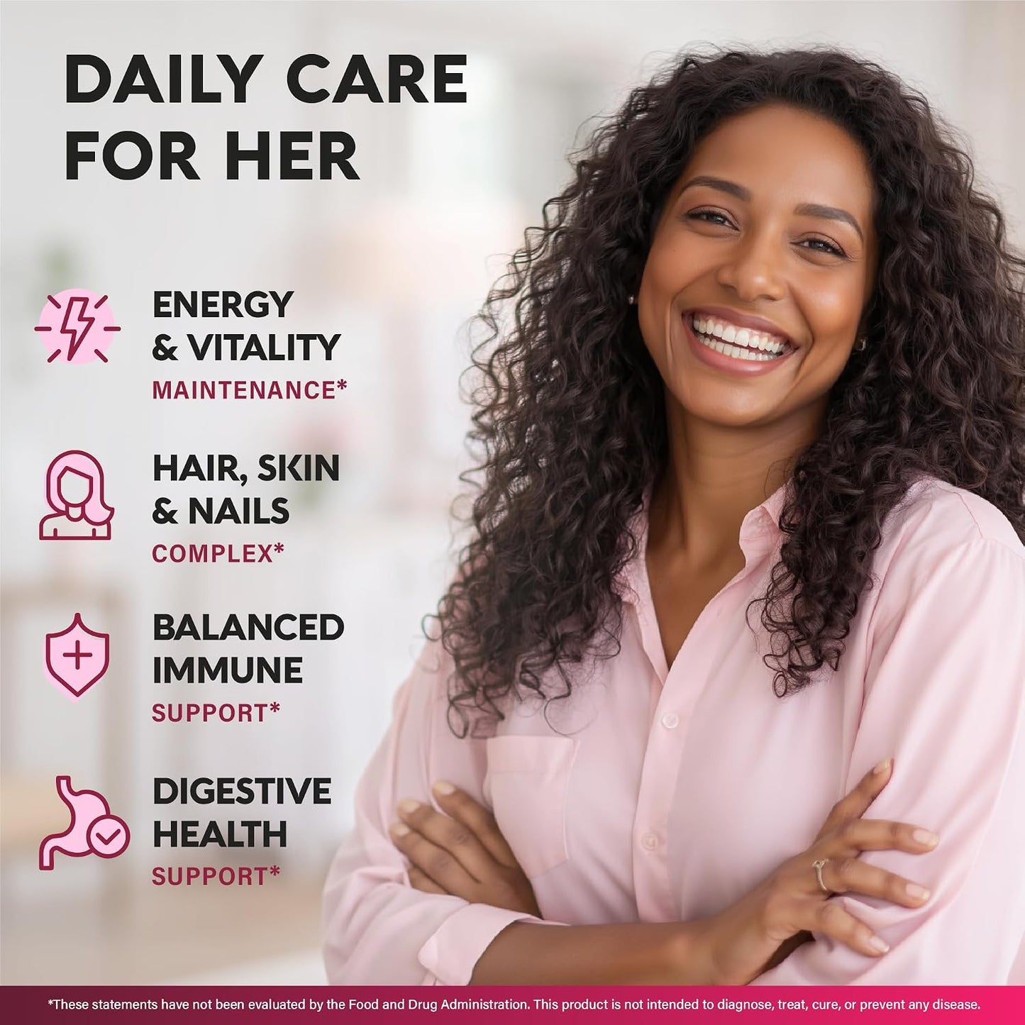 Complete 47-in-1 Multivitamin for Women | 90 Capsules, 90-Day Supply