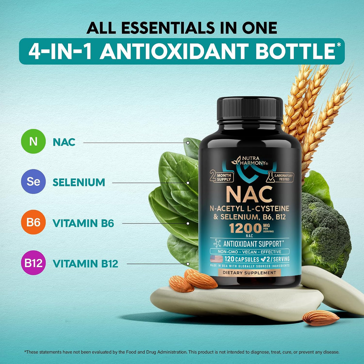nac glutathione reddit Supplement with Selenium, B6 & B12 Metabolism