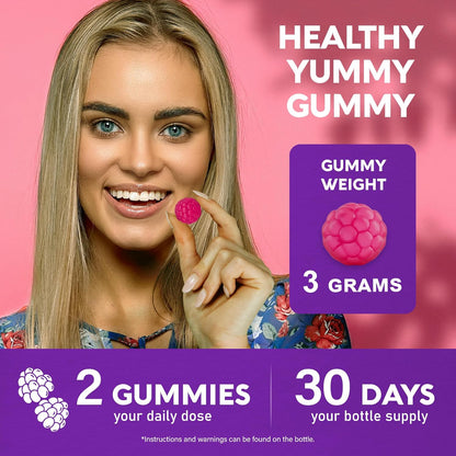 Biotin, Collagen & Keratin | Hair, Skin & Nails Gummies