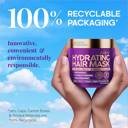 Hydrating Hair Mask for Damaged Hair