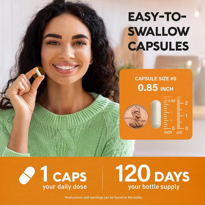 Vitamin D3+K2 with Magnesium, Zinc & Vitamin C & B12