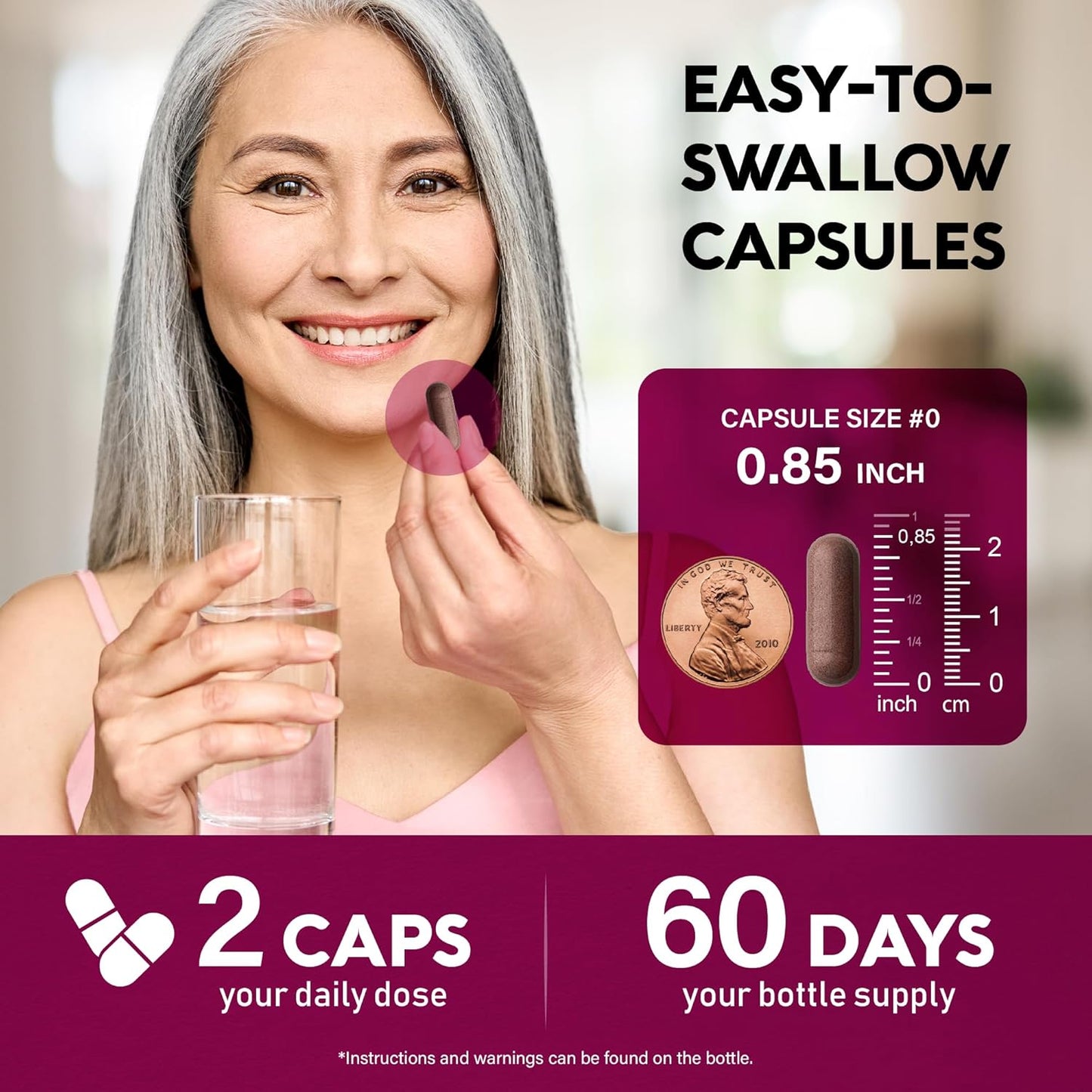 Beet Root 5-in-1 Complex Capsules for Heart & Circulation Support