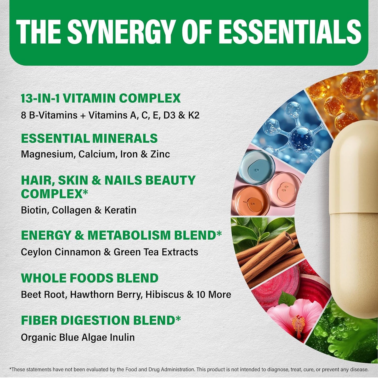 Multivitamin for Women: 47-in-1 Complex