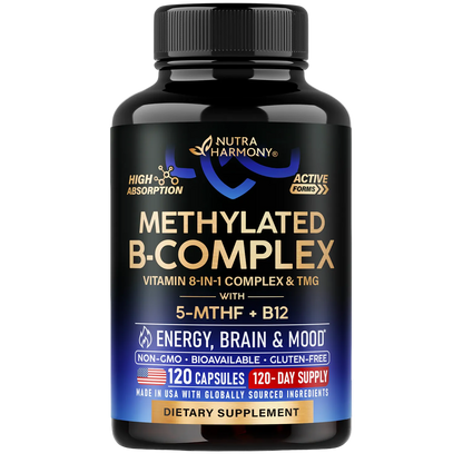 Vitamin B-Complex with Methylfolate & B12
