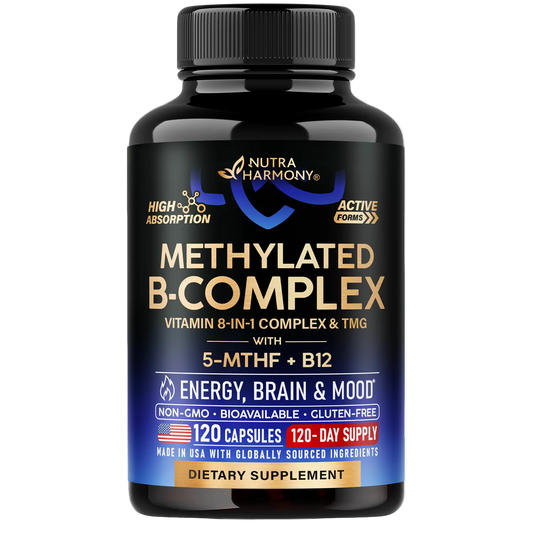 Vitamin B-Complex with Methylfolate & B12