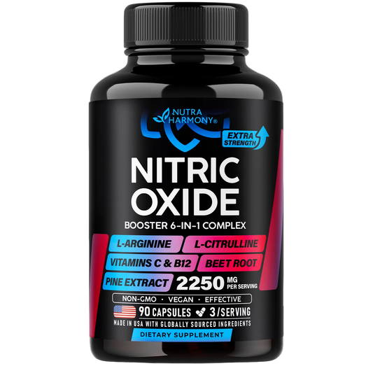 Nitric Oxide Booster Supplement: 6-in-1 complex