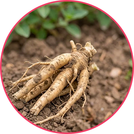 Ashwagandha roots
