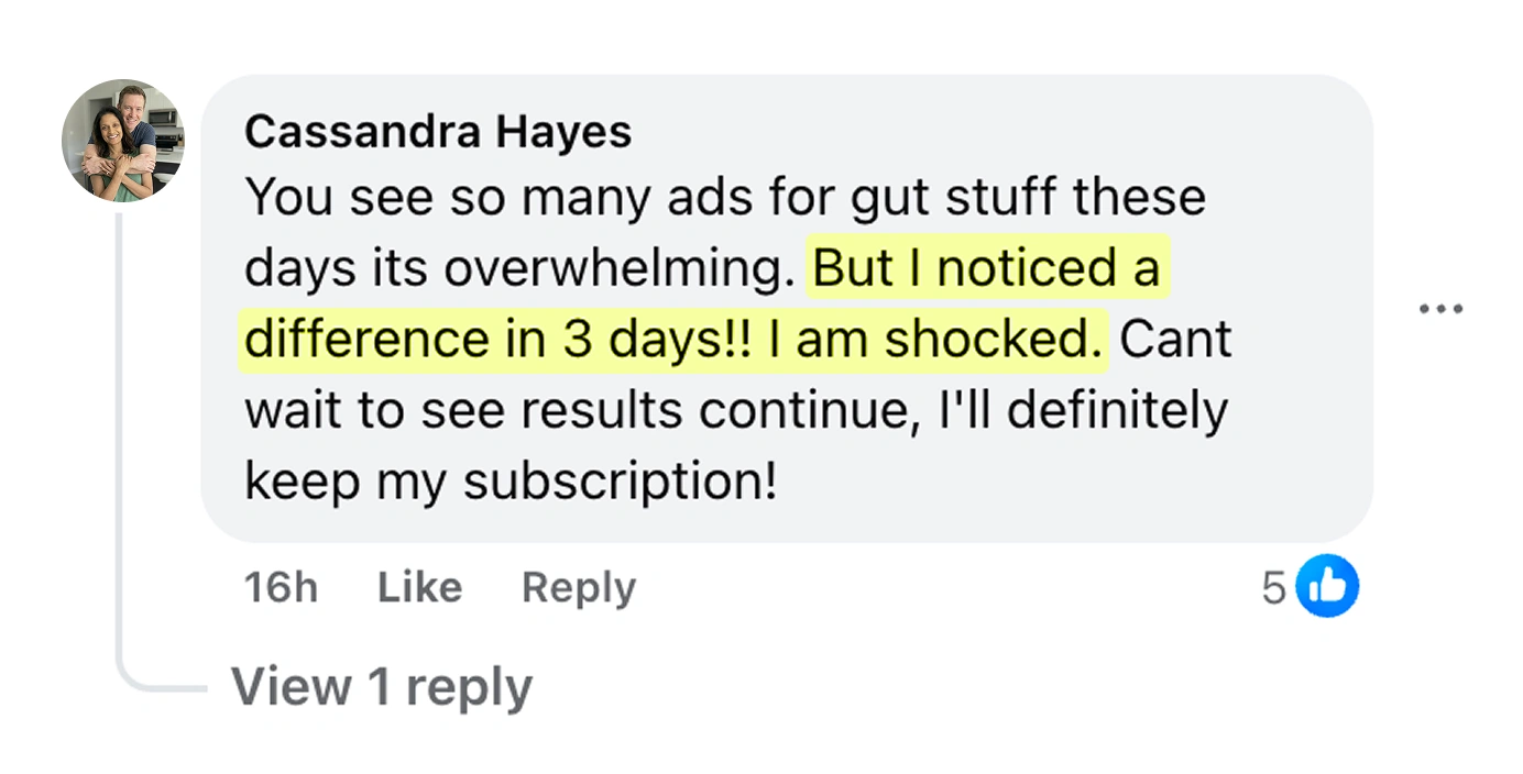 Cassandra Hayes review screenshot