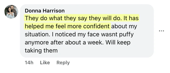 Donna Harrison review screenshot
