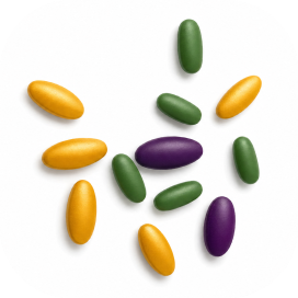Essential vitaminsD3, E, B6