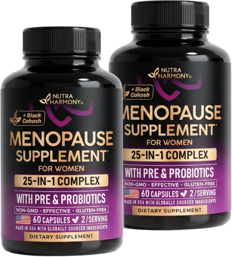 Two month supply of Nutra Harmony Menopause Supplement